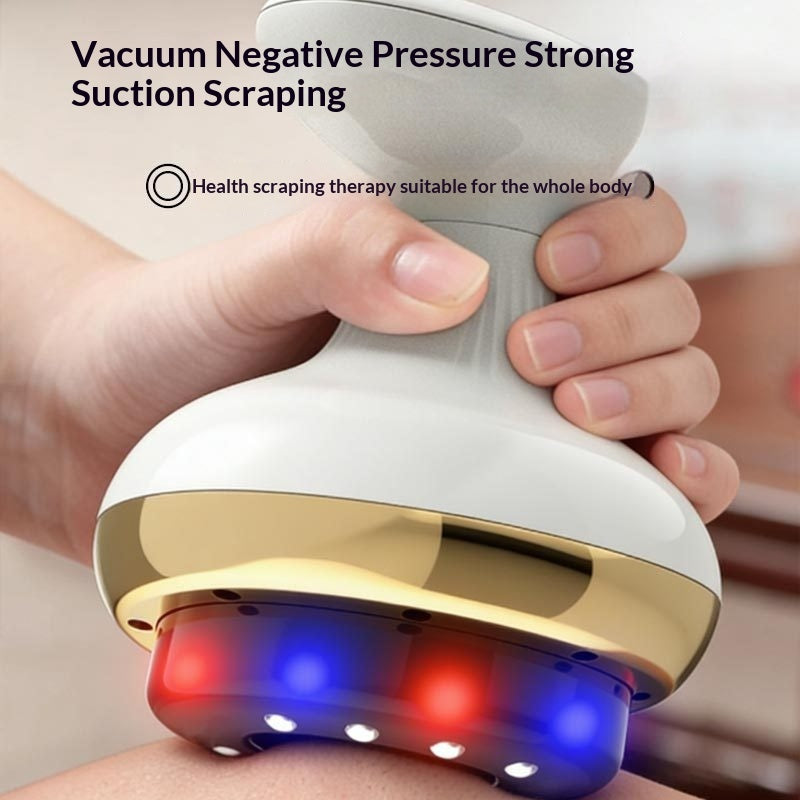 Electric Gua Sha Massager – Rechargeable Face & Body Cupping Device