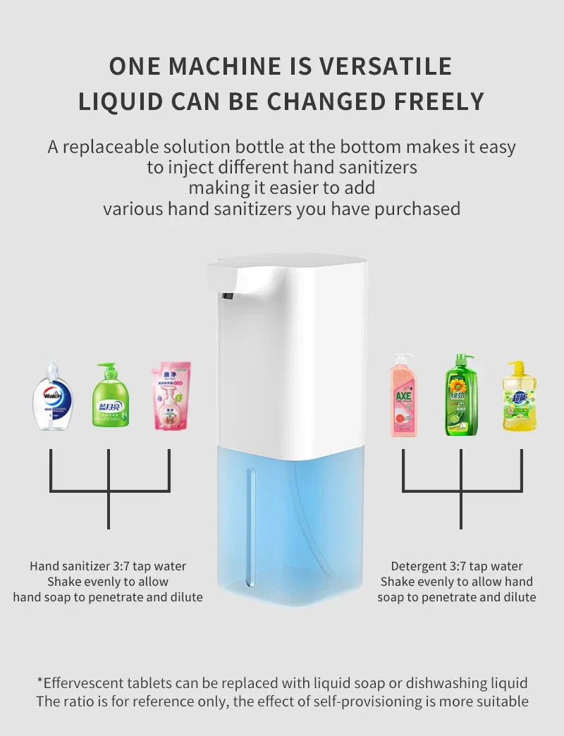 Touchless Automatic Soap Dispenser (USB Rechargeable, 350ML)