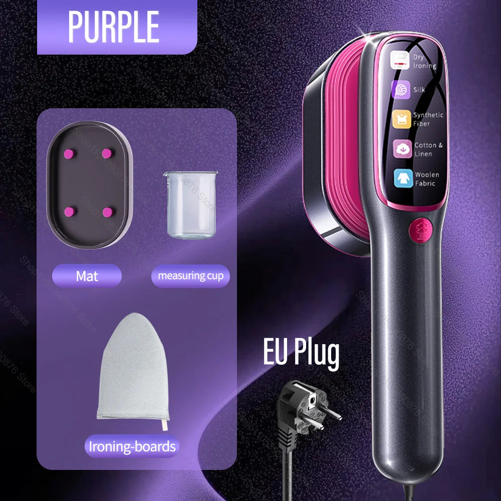 Portable Garment Steamer — Handheld Steam Iron for Wrinkle-Free Clothes