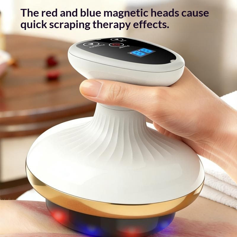 Electric Gua Sha Massager – Rechargeable Face & Body Cupping Device