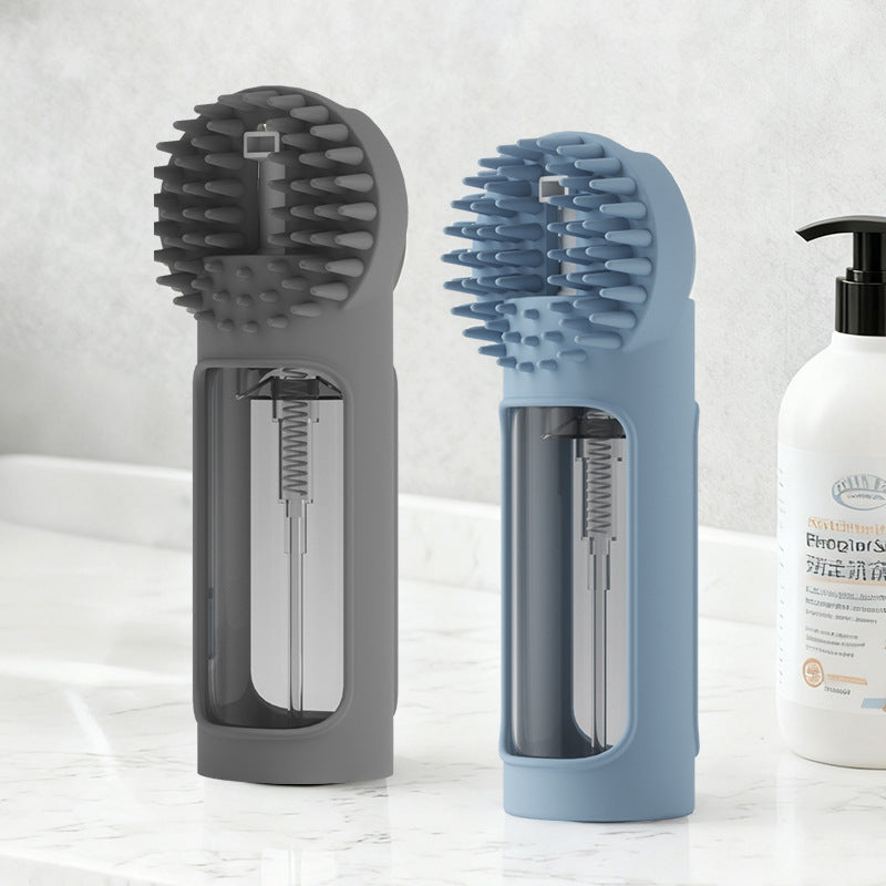Silicone 2-in-1 Multi-Functional Pet Bath Brush
